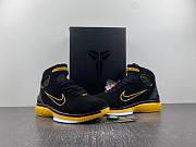 Nike Air Zoom Huarache 2K4 Black Varsity Maize 308475-003 - 5