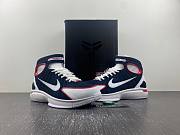 Nike Air Zoom Huarache 2K4 Navy White Red 308475-400 - 4