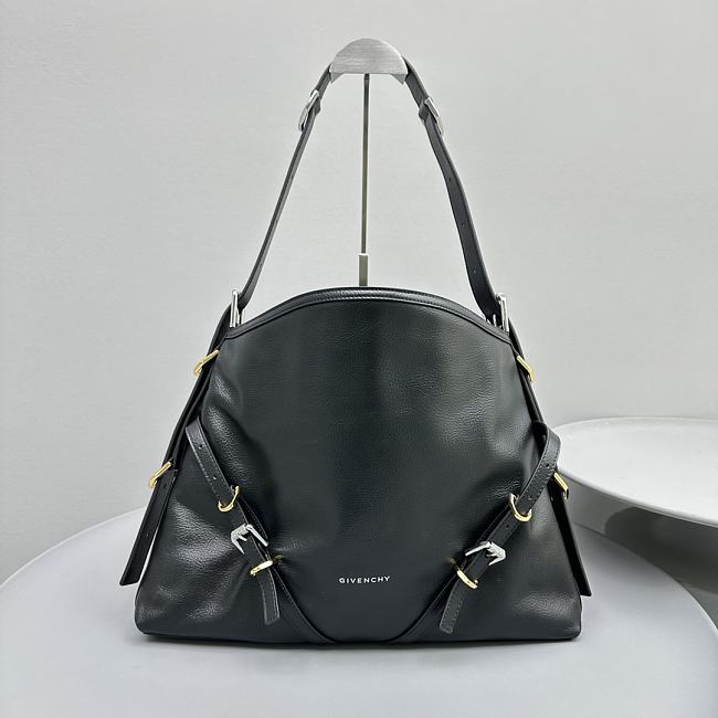 Givenchy Voyou Bag in Leather Black Size 40x27x6cm - 1
