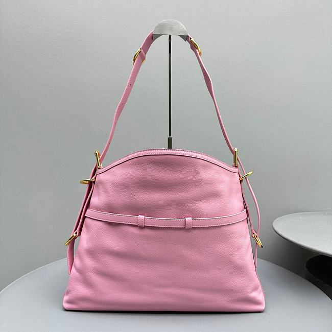 Givenchy Voyou Bag in Leather Pink Size 40x27x6cm - 1