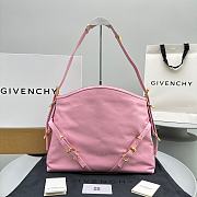 Givenchy Voyou Bag in Leather Pink Size 40x27x6cm - 5