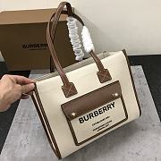 Burberry Freya Tote Bag Beige 33.12.526CM - 6