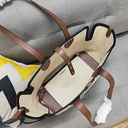 Burberry Tote Bag Beige 35.15.31CM - 4