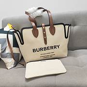 Burberry Tote Bag Beige 35.15.31CM - 3