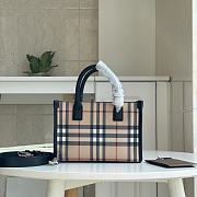 Burberry Tote Bag Black Size 20x61x4cm - 1