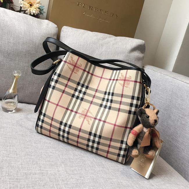 Burberry Tote Bag Black 27.17.26CM - 1