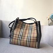 Burberry Tote Bag Black 27.17.26CM - 6