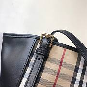 Burberry Tote Bag Black 27.17.26CM - 4