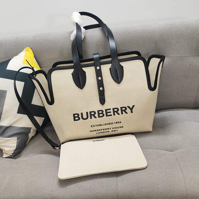 Burberry Tote Bag Black 35.15.31CM - 1
