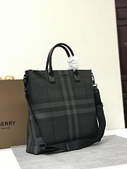 Burberry Tote Bag Black 39.12.38CM - 6