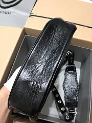 Balenciaga LE Cagole XS Shoulder Bag Black 26x16x6.5cm - 6