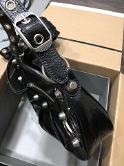 Balenciaga LE Cagole XS Shoulder Bag Black 33X16X8.4cm - 4