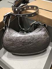 Balenciaga LE Cagole XS Shoulder Bag Dark Grey 26x16x6.5cm - 3