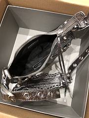 Balenciaga LE Cagole XS Shoulder Bag Dark Grey 26x16x6.5cm - 5