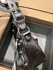 Balenciaga LE Cagole XS Shoulder Bag Dark Grey 33X16X8.4cm - 6