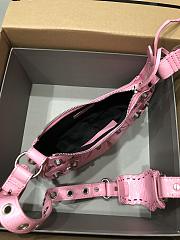 Balenciaga LE Cagole XS Shoulder Bag Pink 26x16x6.5cm - 4