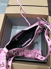 Balenciaga LE Cagole XS Shoulder Bag Pink 33X16X8.4cm - 4