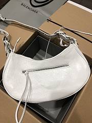 Balenciaga LE Cagole XS Shoulder Bag White 33X16X8.4cm - 4