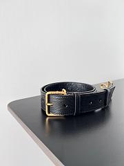 Balenciaga Soft Flap Bag In Black Gold SIZE 23.5X24.8X3CM - 2