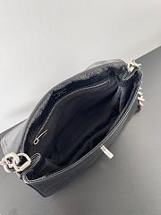 Balenciaga Soft Flap Bag In Black SIZE 23.5X24.8X3CM - 2