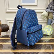 Louis Vuitton Discovery Backpack M46553 Blue SIZE 29X38X20CM - 6