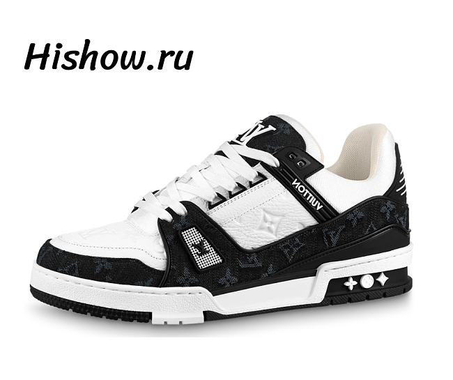 Louis Vuitton Trainer Sneaker Black 1A9JGF - 1
