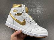 Air Jordan 1 Retro High OG Metallic Gold FD2596-107 - 5