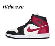 Air Jordan 1 Mid Gym Red Off Noir BQ6472-160 - 1