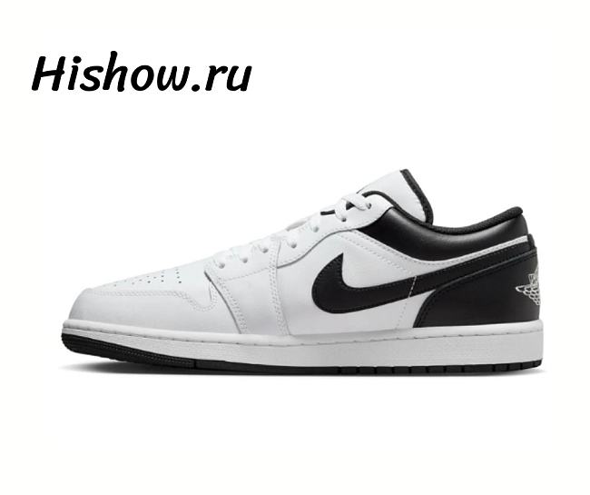 Air Jordan 1 Low White Black 553558-132 - 1