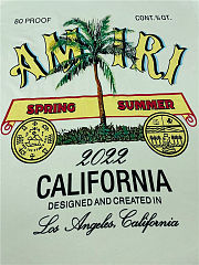 Amiri T-Shirt Top Version 05 - 2