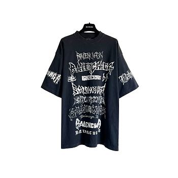 Balenciaga Logos Oversize T-Shirt No2