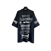 Balenciaga Logos Oversize T-Shirt No2 - 4