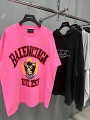 Balenciaga Logos Oversize T-Shirt No3 - 3