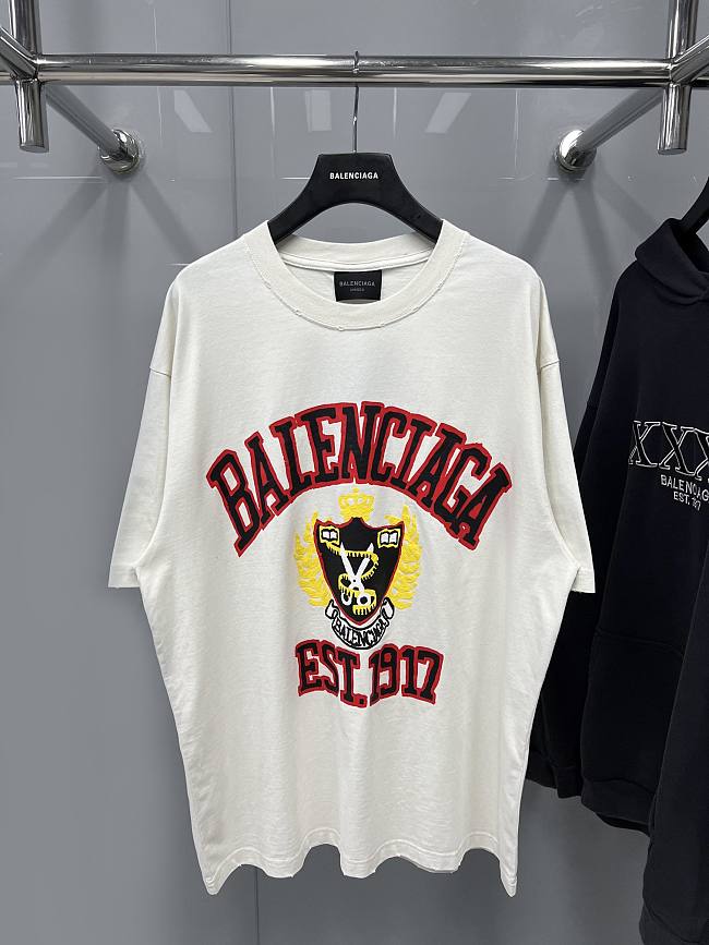 Balenciaga Logos Oversize T-Shirt No5 - 1