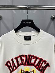 Balenciaga Logos Oversize T-Shirt No5 - 4