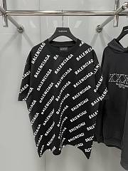 Balenciaga Logos Oversize T-Shirt No6 - 3