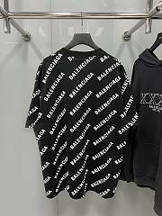 Balenciaga Logos Oversize T-Shirt No6 - 2