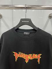 Balenciaga Logos Oversize T-Shirt No7 - 4