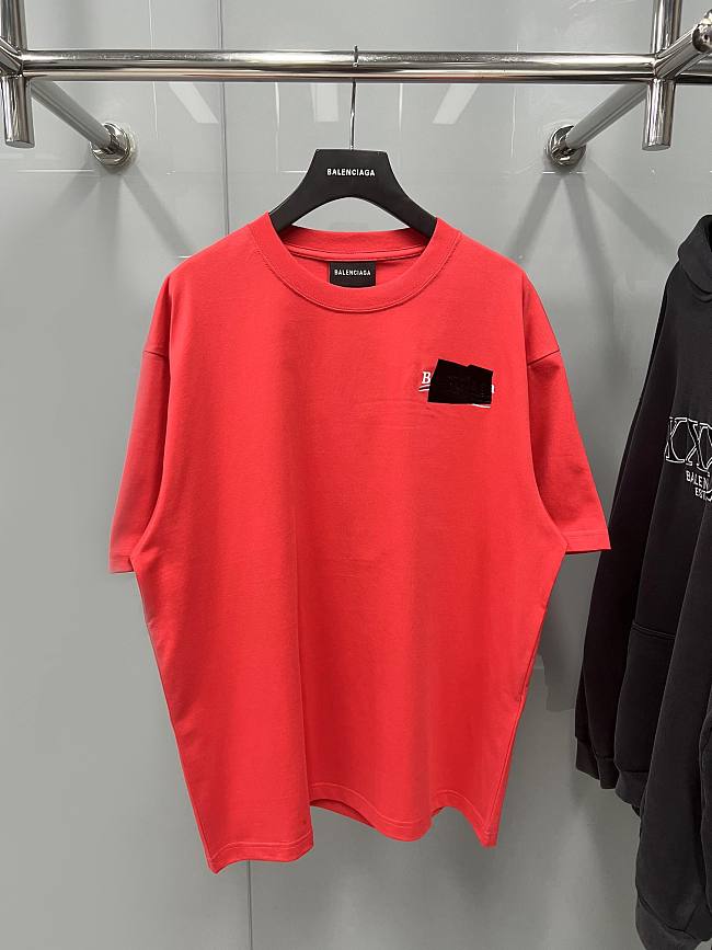 Balenciaga Logos Oversize T-Shirt No8 - 1