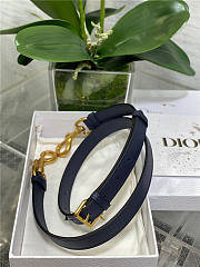 Dior Saddle Bag Blue Dior Oblique Jacquard Size 21x18x5CM - 2