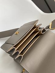 BVLGARI REVERSE FOREVER MAXI CHAIN GREY 25X17X8CM - 5