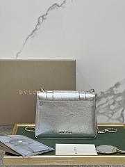 BVLGARI SERPENTI FOREVER BAG SILVER 20x15x5cm - 4
