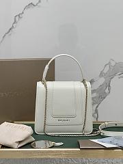BVLGARI SERPENTI FOREVER TOP HANDEL WHITE 18X16X9CM - 3