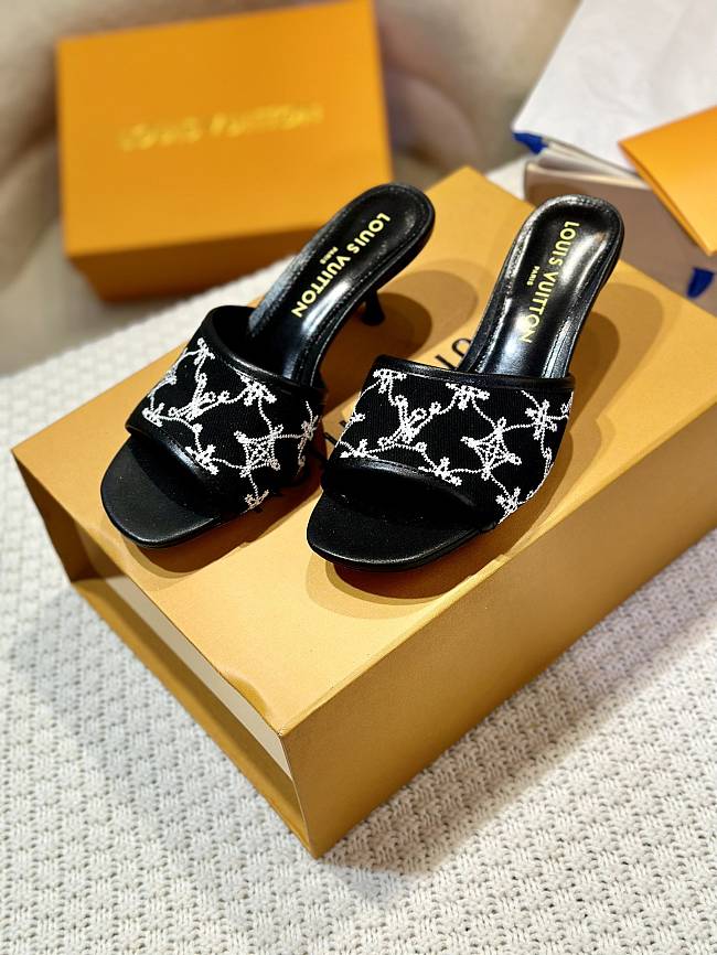 Louis Vuitton Neo Revival Mule Black 1ACS4L - 1