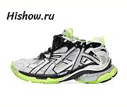 Balenciaga Runner Sneaker Neon Yellow Mesh - 1