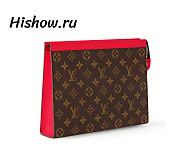 Louis Vuitton Pochette Voyage MM M82857 Red 27x21x6 cm - 1