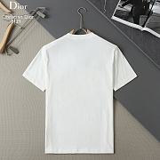 Dior CD Icon Relaxed-Fit T-Shirt White Cotton Jersey - 2