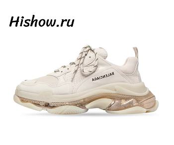 Balenciaga Triple S Clear Sole Beige