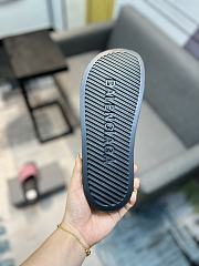 Balenciaga Pool Slide Sandal In Black Pink - 4