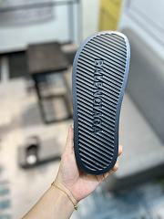 Balenciaga Pool Slide Sandal in Black Rubber - 3